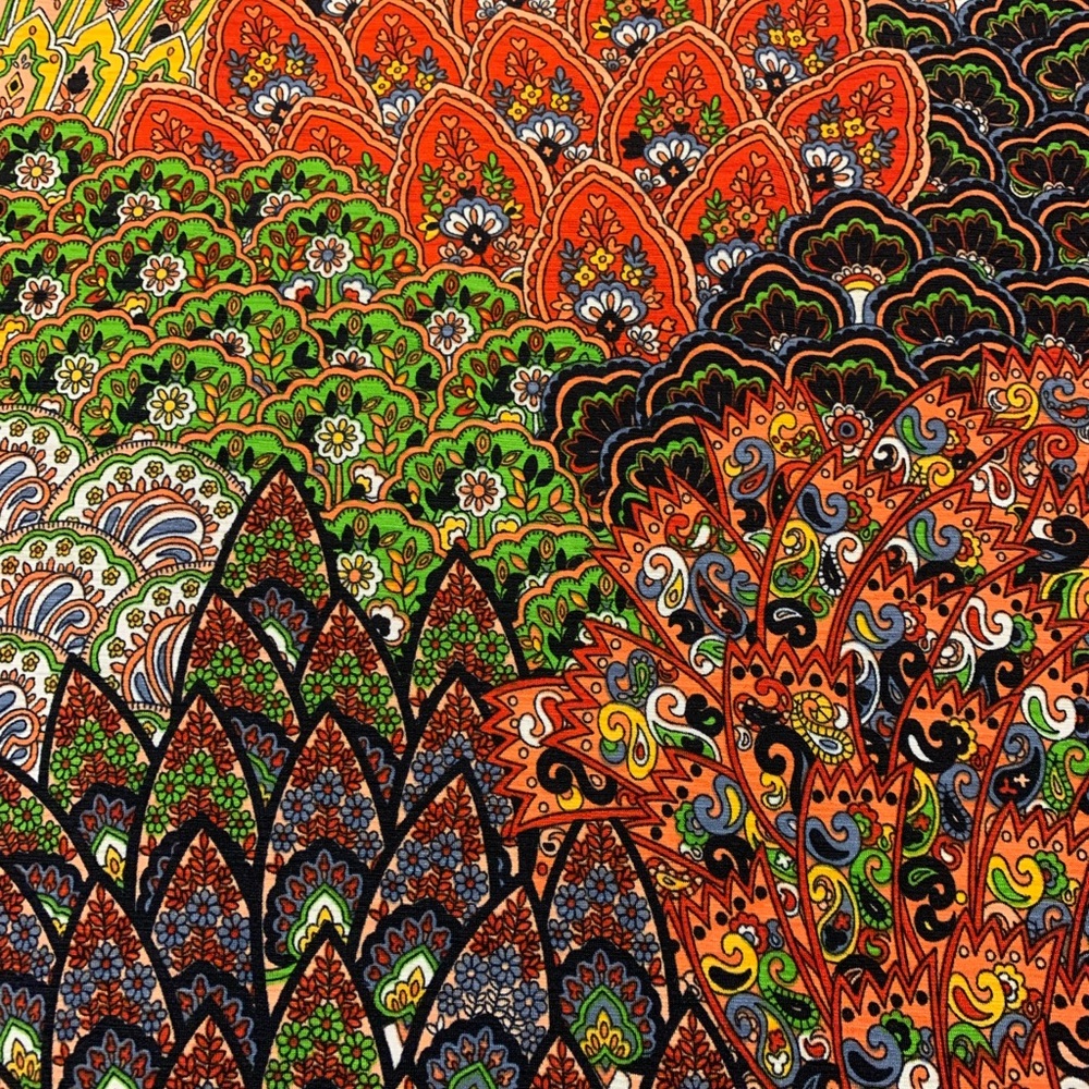 Moa Moa Vibrant Patterned Dress - Picture 11 of 16